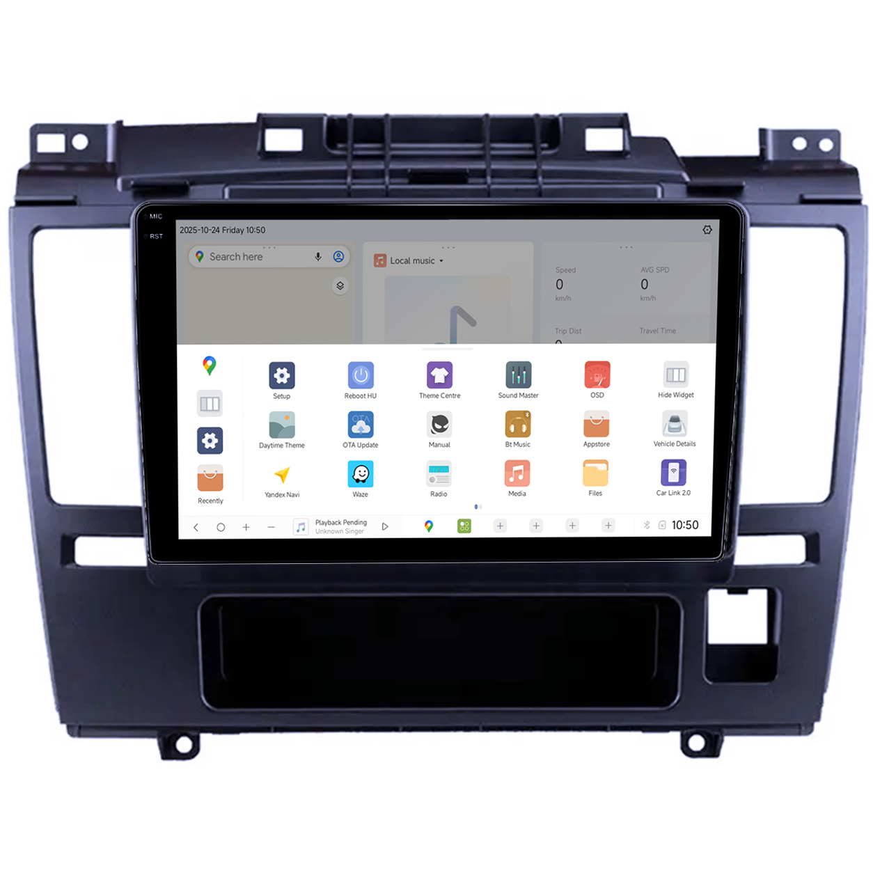 Navigatie dedicata Nissan Tiida 2005-2010, DUDU3, 4GB RAM 64GB ROM, Octacore, Platforma 8581, Android, Display QLED 9", DSP, Carplay&AndroidAuto [3]
