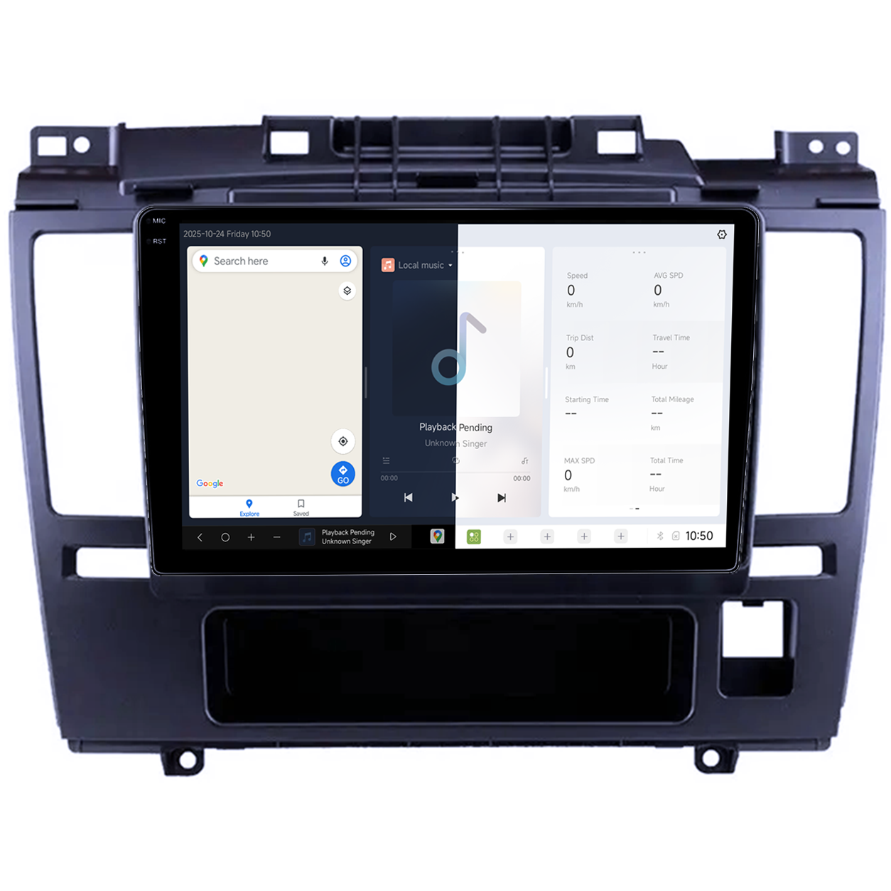 Navigatie dedicata Nissan Tiida 2005-2010, DUDU3, 4GB RAM 64GB ROM, Octacore, Platforma 8581, Android, Display QLED 9", DSP, Carplay&AndroidAuto [2]