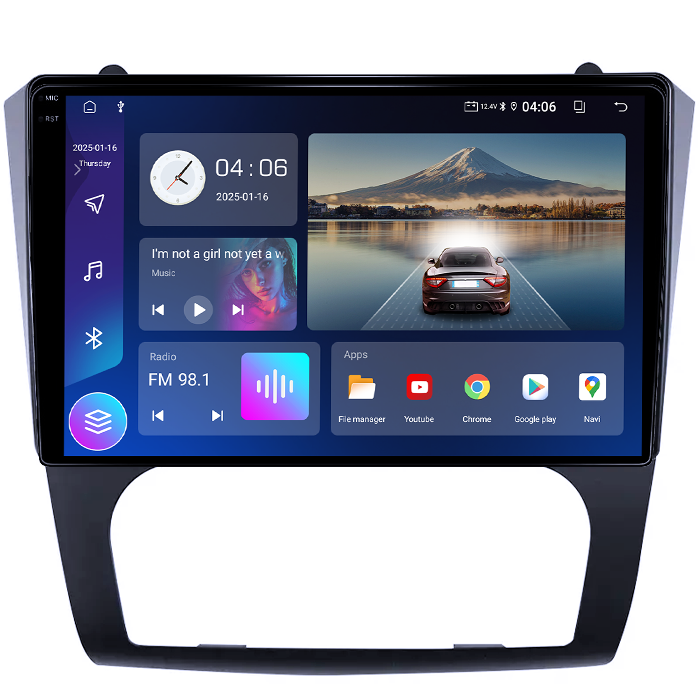 Navigatie dedicata Nissan Teana Altima 2008-2012, 4GB RAM 64GB ROM, Quad Core, Display 9" QLED 1K, Carplay, Android 14, Bluetooth, Magazin Play, Suport Camere AHD [2]