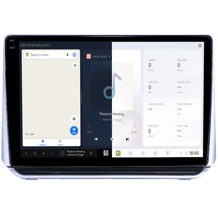 Navigatie dedicata Nissan Altima 2018-2020, DUDU3, 4GB RAM 64GB ROM, Octacore, Platforma 8581, Android, Display QLED 9", DSP, Carplay&AndroidAuto [2]