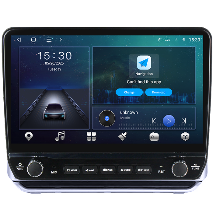 Navigatie dedicata Nissan Altima 2018-2020 Tesla cu butoane rotative model 2024, 4GB RAM 64GB ROM, Procesor Quadcore, Android 14, Display QLED 10", DSP, Carplay&Android Auto [7]