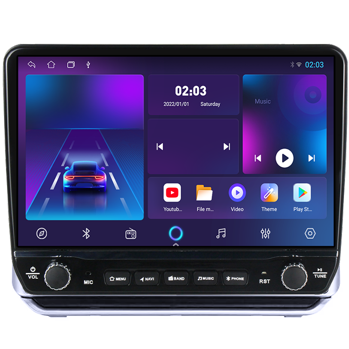 Navigatie dedicata Nissan Altima 2018-2020 Tesla cu butoane rotative model 2024, 4GB RAM 64GB ROM, Procesor Quadcore, Android 14, Display QLED 10", DSP, Carplay&Android Auto [6]