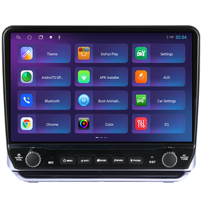 Navigatie dedicata Nissan Altima 2018-2020 Tesla cu butoane rotative model 2024, 4GB RAM 64GB ROM, Procesor Quadcore, Android 14, Display QLED 10", DSP, Carplay&Android Auto [4]