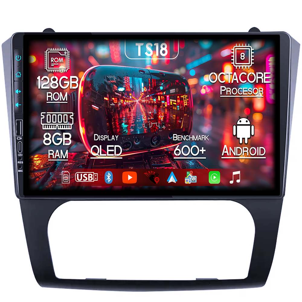Navigatie dedicata Nissan Teana Altima 2008-2012, USB&Butoane fizice frontale, Platforma TS18, 9 Inch, 8GB RAM 128GB ROM, Octacore, Android 14, Android Auto&Carplay [1]