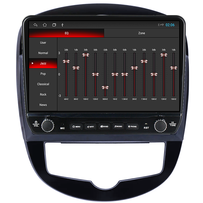Navigatie dedicata Nissan Tiida 2011-2015 Tesla cu butoane rotative model 2024, 4GB RAM 64GB ROM, Procesor Quadcore, Android 14, Display QLED 10", DSP, Carplay&Android Auto [3]