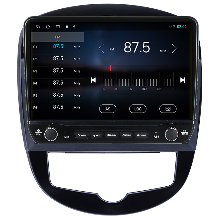 Navigatie dedicata Nissan Tiida 2011-2015 Tesla cu butoane rotative model 2024, 4GB RAM 64GB ROM, Procesor Quadcore, Android 14, Display QLED 10", DSP, Carplay&Android Auto [4]