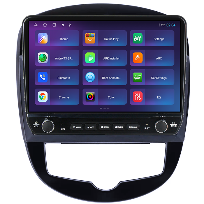 Navigatie dedicata Nissan Tiida 2011-2015 Tesla cu butoane rotative model 2024, 4GB RAM 64GB ROM, Procesor Quadcore, Android 14, Display QLED 10", DSP, Carplay&Android Auto [5]