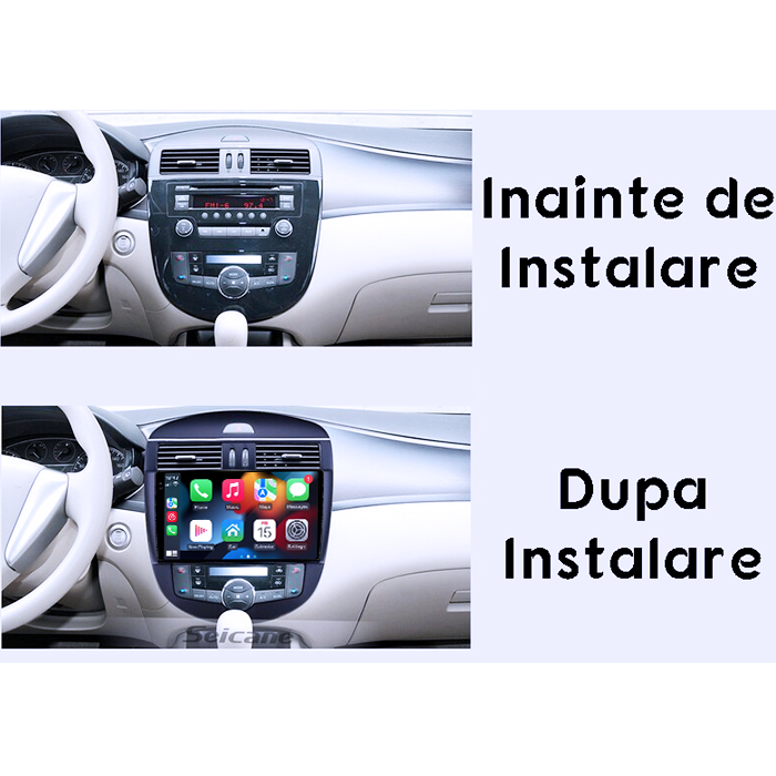 Navigatie dedicata Nissan Tiida 2011-2015, 4GB RAM 64GB ROM, Procesor Qualcomm Octacore, Android 14, Rezolutie 2K, Display QLED 10", DSP, Carplay&Android Auto, SIM 4G [5]