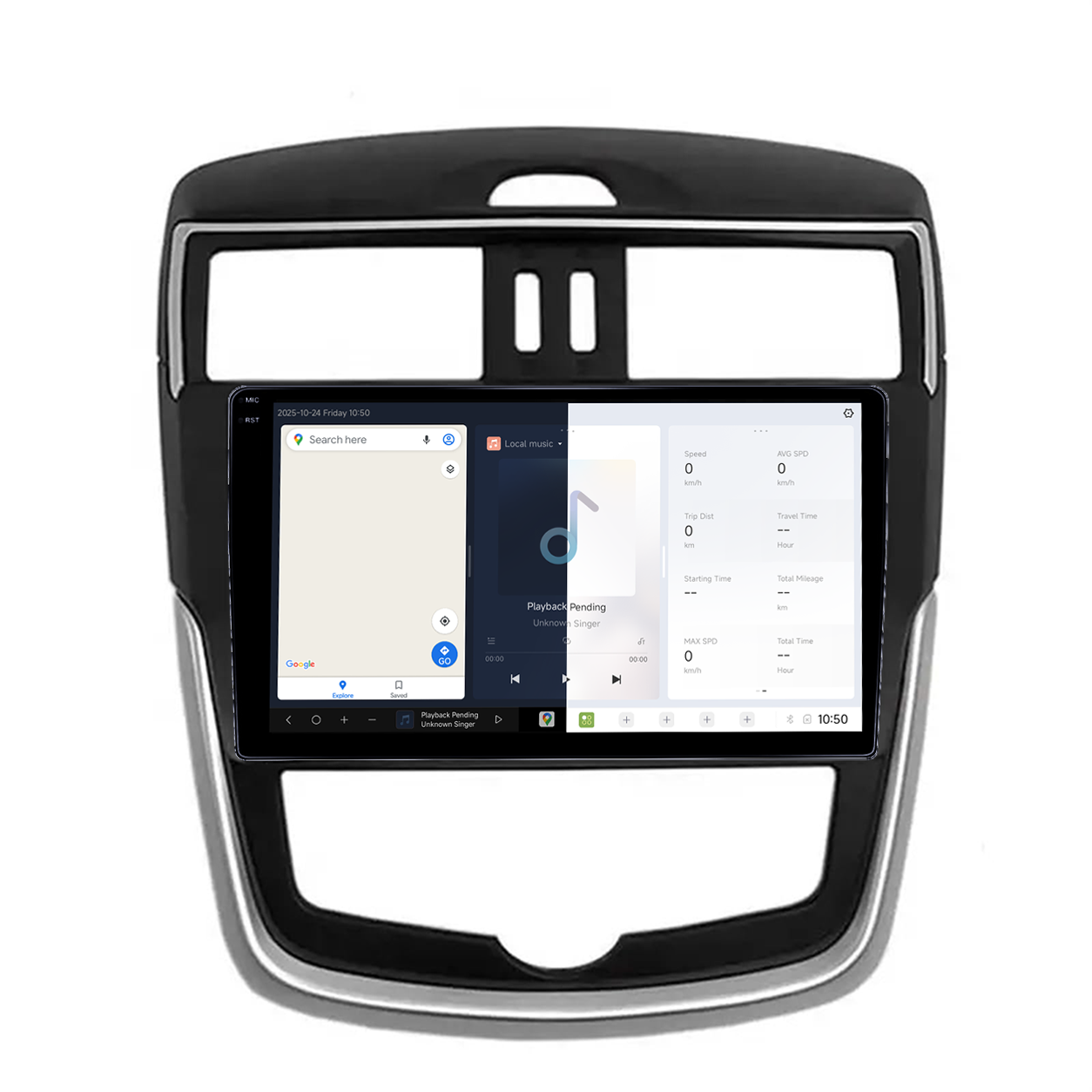 Navigatie dedicata Nissan Tiida 2016-2020, DUDU3, 4GB RAM 64GB ROM, Octacore, Platforma 8581, Android, Display QLED 9", DSP, Carplay&AndroidAuto [2]