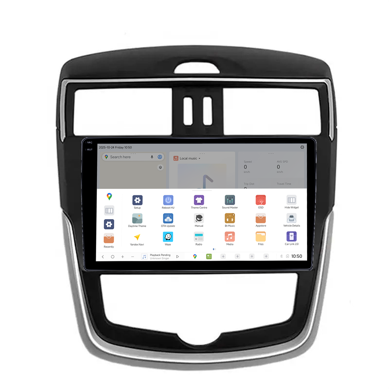 Navigatie dedicata Nissan Tiida 2016-2020, DUDU3, 4GB RAM 64GB ROM, Octacore, Platforma 8581, Android, Display QLED 9", DSP, Carplay&AndroidAuto [3]