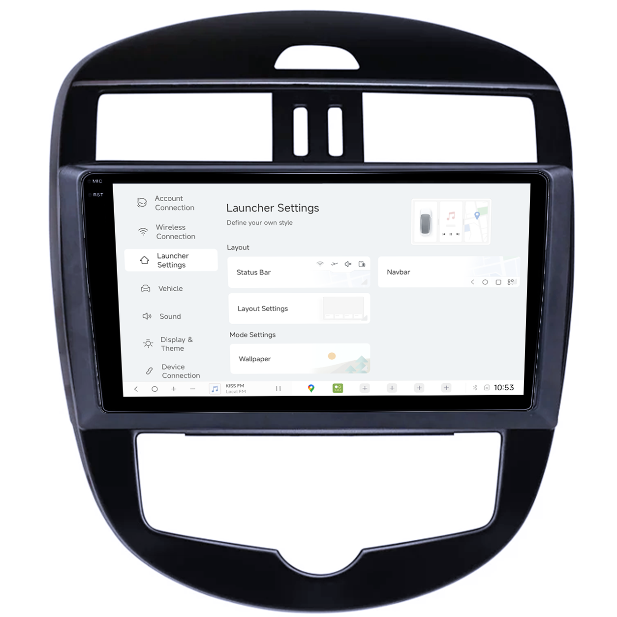 Navigatie dedicata Nissan Tiida 2011-2015, DUDU3, 4GB RAM 64GB ROM, Octacore, Platforma 8581, Android, Display QLED 9", DSP, Carplay&AndroidAuto 2 [5]
