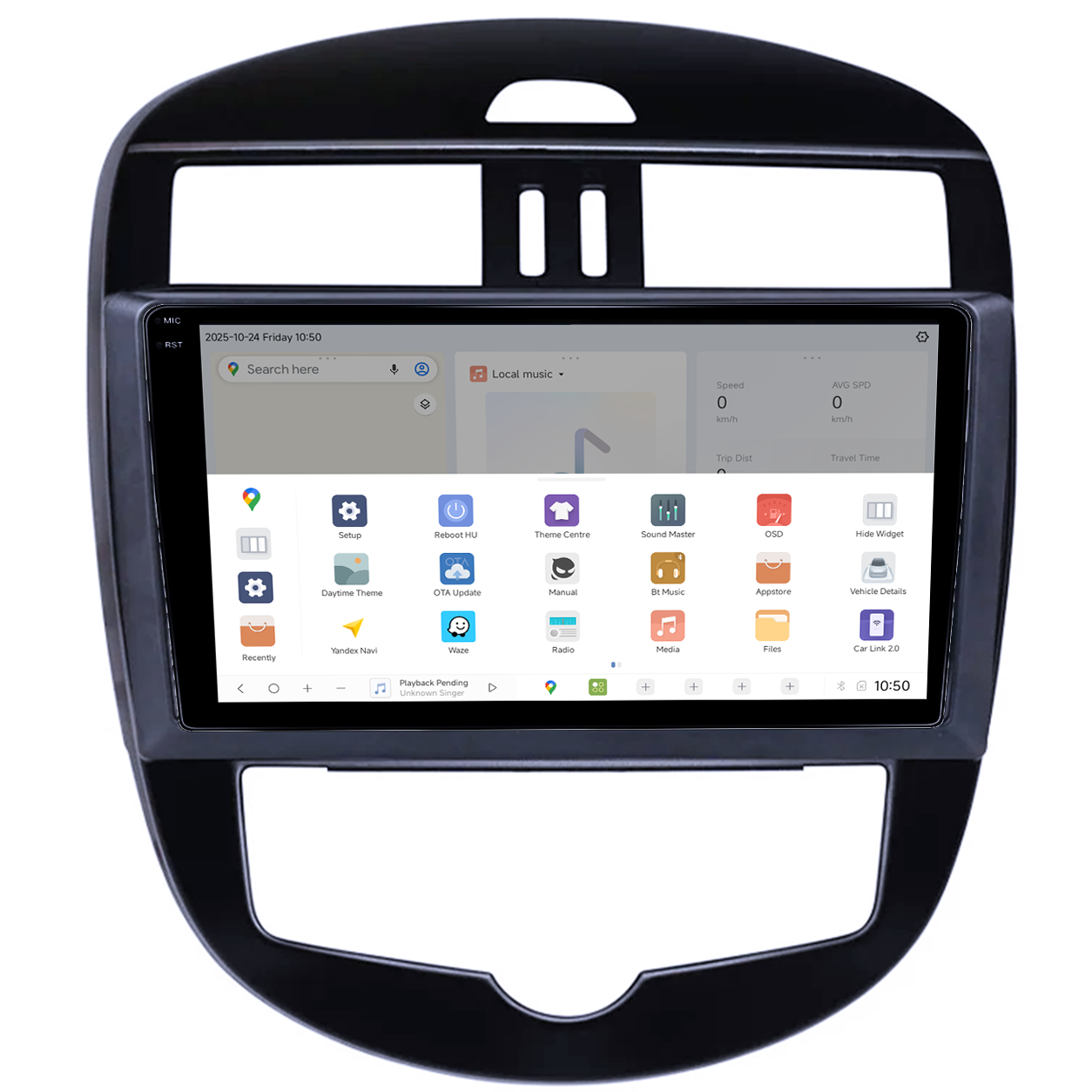 Navigatie dedicata Nissan Tiida 2011-2015, DUDU3, 4GB RAM 64GB ROM, Octacore, Platforma 8581, Android, Display QLED 9", DSP, Carplay&AndroidAuto 2 [3]