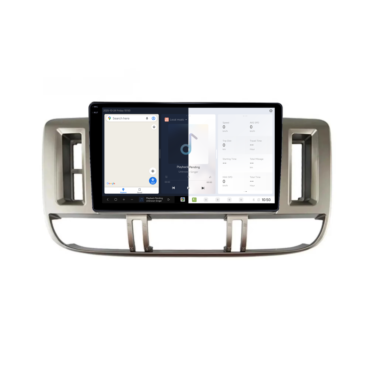 Navigatie dedicata Nissan X-Trail 2001-2006, DUDU3, 4GB RAM 64GB ROM, Octacore, Platforma 8581, Android, Display QLED 9", DSP, Carplay&AndroidAuto [2]