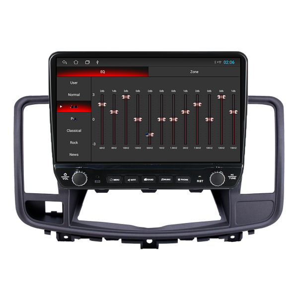 Navigatie dedicata Nissan Teana 2009-2013 Tesla Cu Butoane Rotative Model 2024, 4GB RAM 64GB ROM, Procesor Quadcore, Android 14, Display QLED 10", DSP, Carplay&AndroidAuto [5]