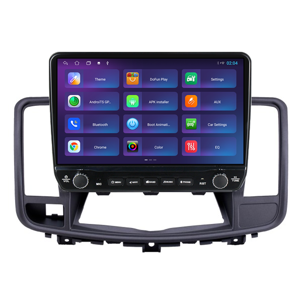 Navigatie dedicata Nissan Teana 2009-2013 Tesla Cu Butoane Rotative Model 2024, 4GB RAM 64GB ROM, Procesor Quadcore, Android 14, Display QLED 10", DSP, Carplay&AndroidAuto [3]