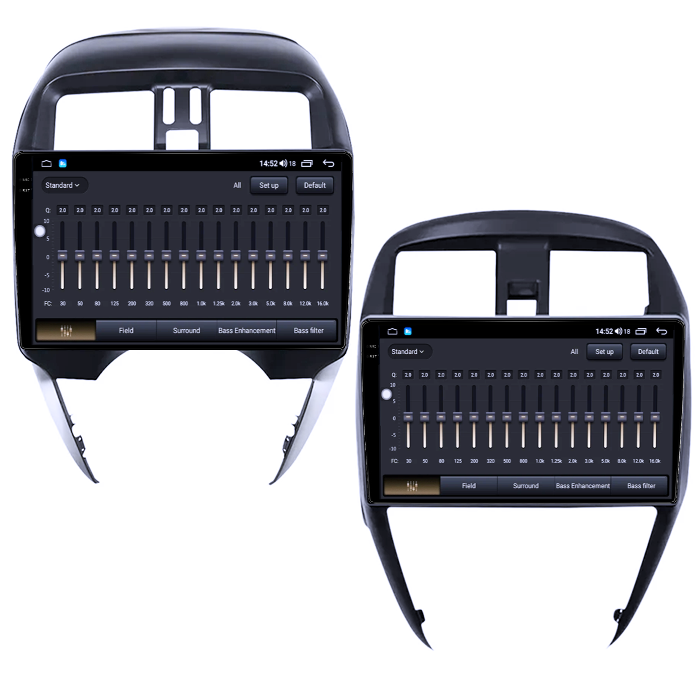 Navigatie dedicata Nissan Versa 2014-2020, 8GB RAM 128GB ROM, Octacore, Platforma 7862, Android 14, Display QLED 9" 2K, Suporta camera 360", DSP, Carplay&Android Auto [2]