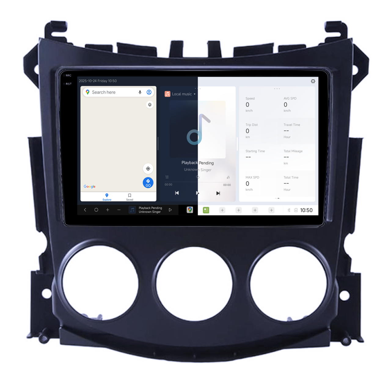 Navigatie dedicata Nissan 370Z 2008-2011, DUDU3, 4GB RAM 64GB ROM, Octacore, Platforma 8581, Android, Display QLED 9", DSP, Carplay&AndroidAuto [2]