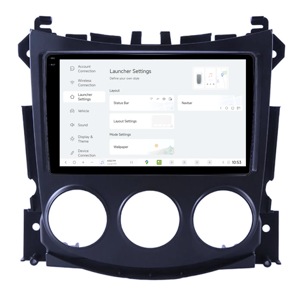 Navigatie dedicata Nissan 370Z 2008-2011, DUDU3, 4GB RAM 64GB ROM, Octacore, Platforma 8581, Android, Display QLED 9", DSP, Carplay&AndroidAuto [5]