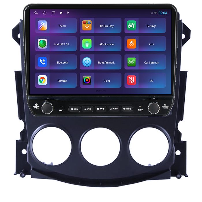 Navigatie dedicata Nissan 370Z 2008-2011 Tesla cu butoane rotative model 2024, 4GB RAM 64GB ROM, Procesor Quadcore, Android 14, Display QLED 10", DSP, Carplay&Android Auto [4]