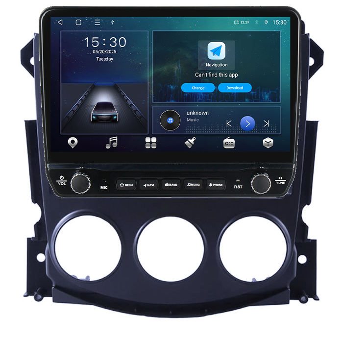 Navigatie dedicata Nissan 370Z 2008-2011 Tesla cu butoane rotative model 2024, 4GB RAM 64GB ROM, Procesor Quadcore, Android 14, Display QLED 10", DSP, Carplay&Android Auto [6]