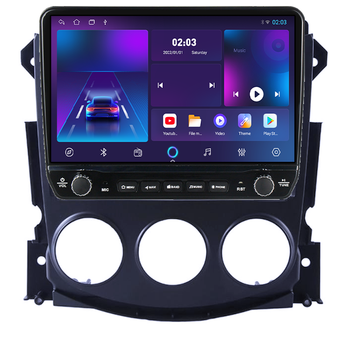 Navigatie dedicata Nissan 370Z 2008-2011 Tesla cu butoane rotative model 2024, 4GB RAM 64GB ROM, Procesor Quadcore, Android 14, Display QLED 10", DSP, Carplay&Android Auto [5]