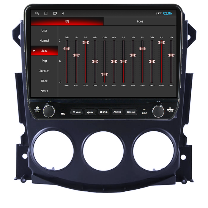 Navigatie dedicata Nissan 370Z 2008-2011 Tesla cu butoane rotative model 2024, 4GB RAM 64GB ROM, Procesor Quadcore, Android 14, Display QLED 10", DSP, Carplay&Android Auto [2]