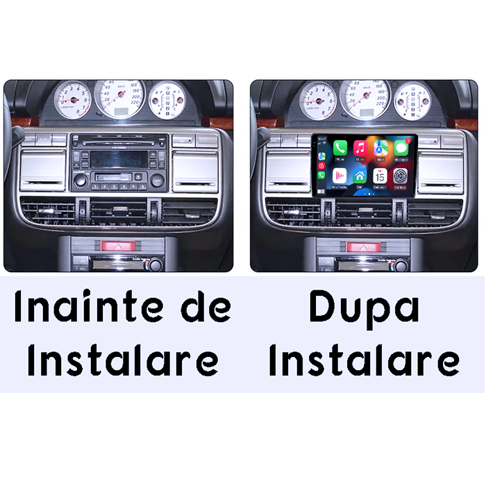 Navigatie dedicata Nissan X-Trail 2000-2007, 8GB RAM 128GB ROM, Octacore, Platforma TS18, Android 14, Display QLED 10", Suporta camera 360", DSP, Carplay&Android Auto, SIM 4G, Ventilator Activ [6]