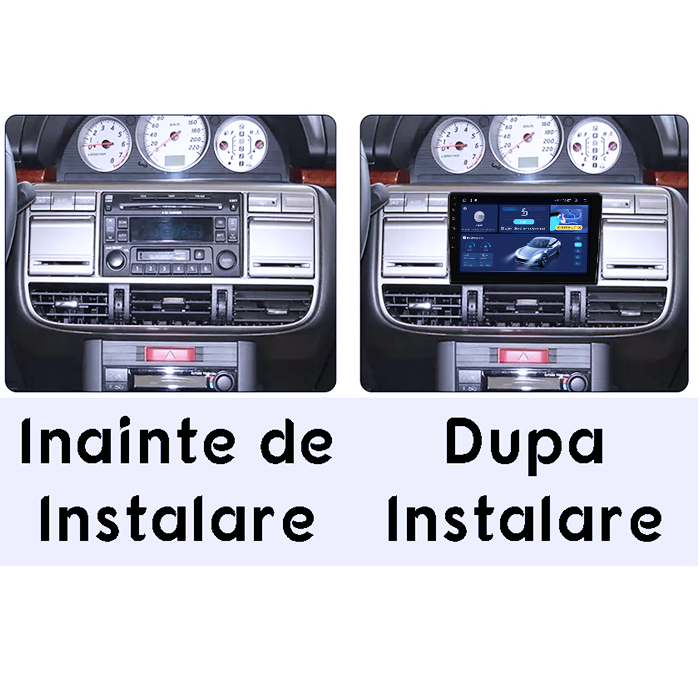Navigatie dedicata Nissan X-Trail 2000-2007, DUDU3, 4GB RAM 64GB ROM, Octacore, Platforma 8581, Android, Display QLED 9", DSP, Carplay&AndroidAuto [6]