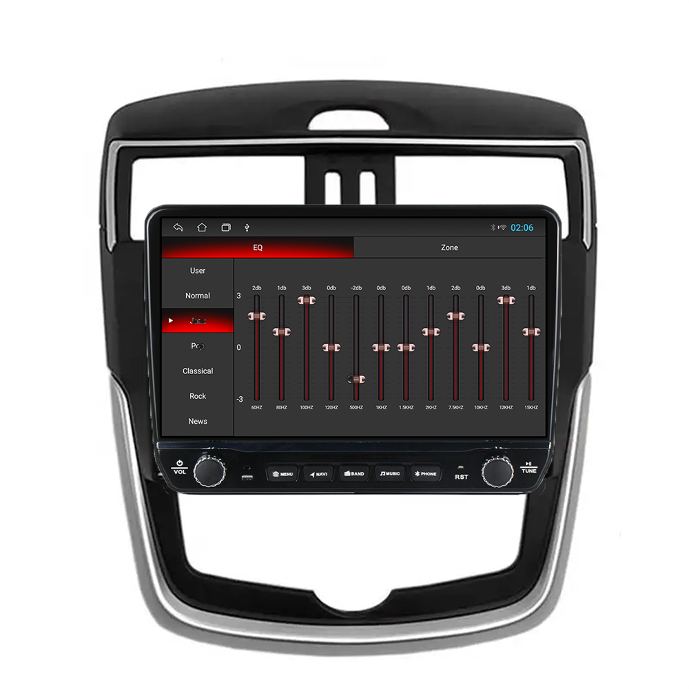 Navigatie dedicata Nissan Tiida 2016-2020 Tesla Cu Butoane Rotative Model 2024, 4GB RAM 64GB ROM, Procesor Quadcore, Android 14, Display QLED 10", DSP, Carplay&AndroidAuto [5]
