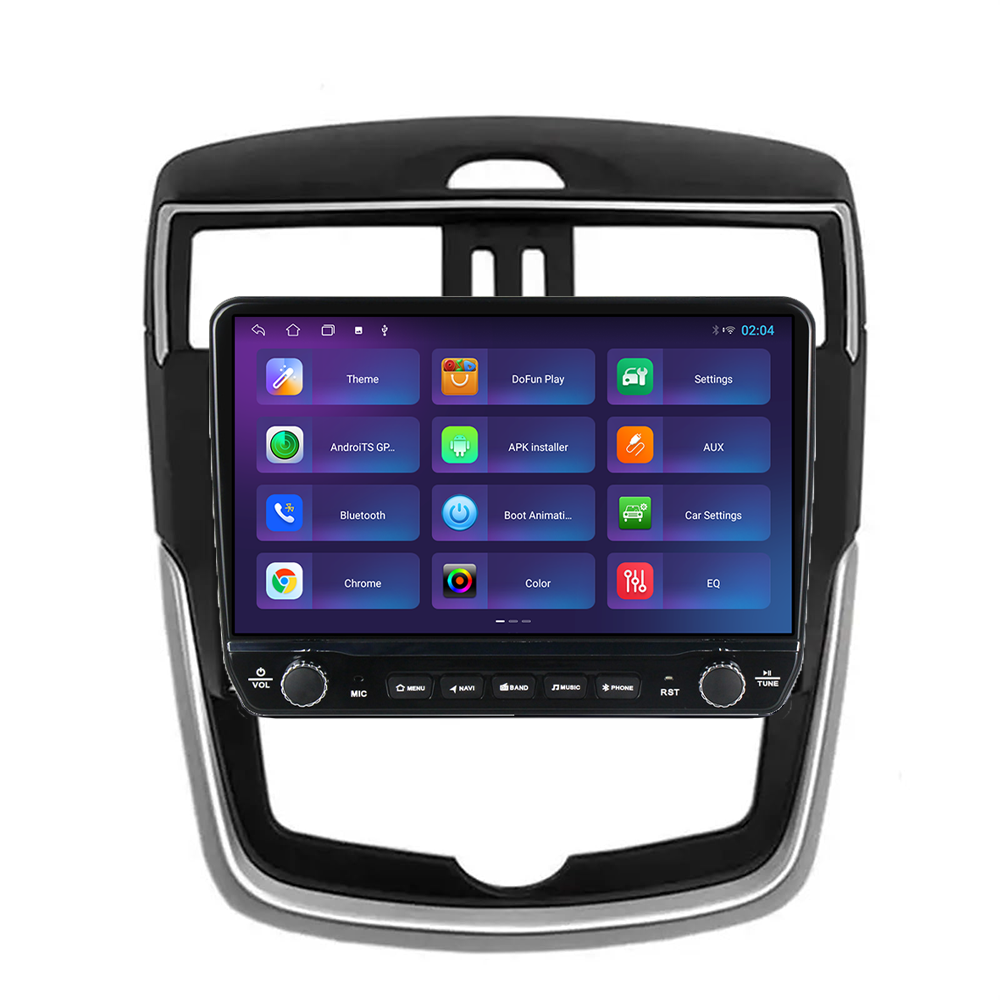 Navigatie dedicata Nissan Tiida 2016-2020 Tesla Cu Butoane Rotative Model 2024, 4GB RAM 64GB ROM, Procesor Quadcore, Android 14, Display QLED 10", DSP, Carplay&AndroidAuto [3]