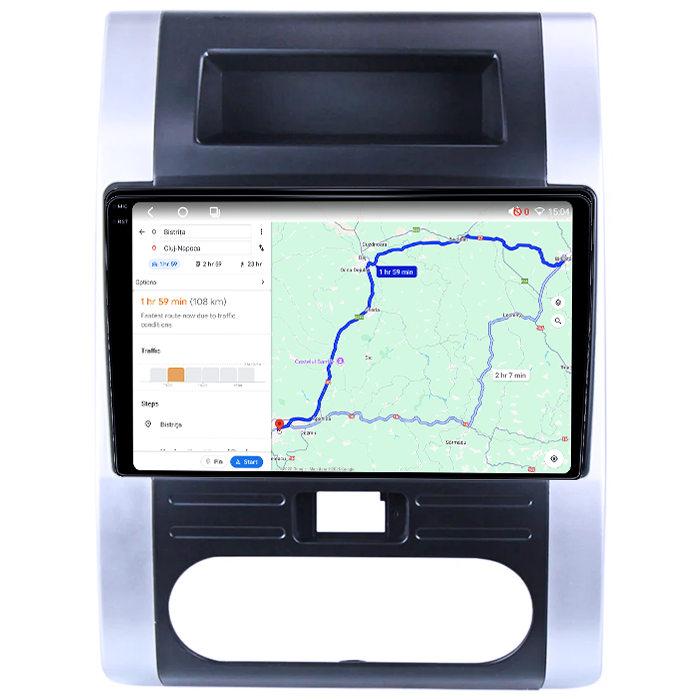 Navigatie dedicata Nissan X-Trail 2007-2015, 4GB RAM 64GB ROM, Octacore, Android 14, Display QLED 1K 10", Carplay&Android Auto, SIM 4G, Ventilator Activ [4]