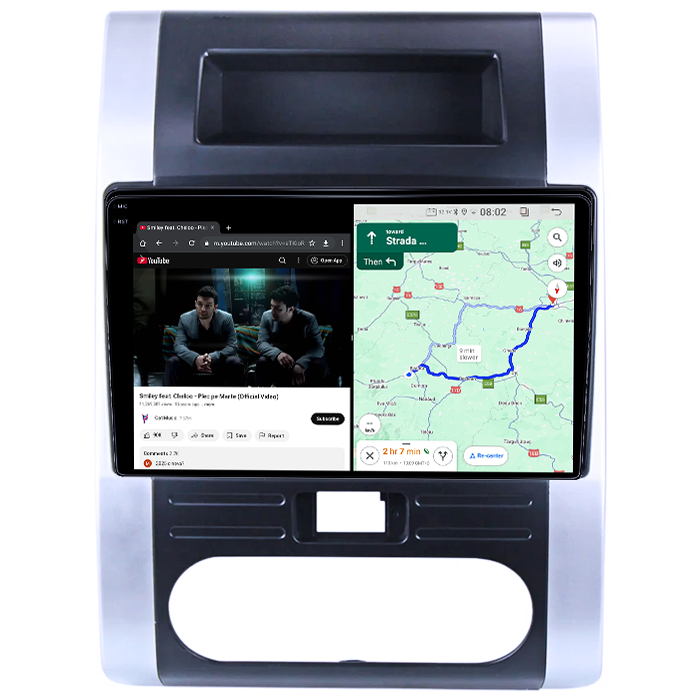 Navigatie dedicata Nissan X-Trail 2007-2015, 4GB RAM 64GB ROM, Quad Core, Display 10" QLED 1K, Carplay, Android 14, Bluetooth, Magazin Play, Suport Camere AHD [4]
