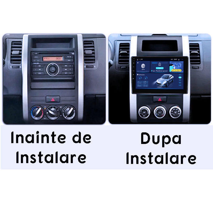 Navigatie dedicata Nissan X-Trail 2007-2015, 4GB RAM 64GB ROM, Quad Core, Display 10" QLED 1K, Carplay, Android 14, Bluetooth, Magazin Play, Suport Camere AHD [5]