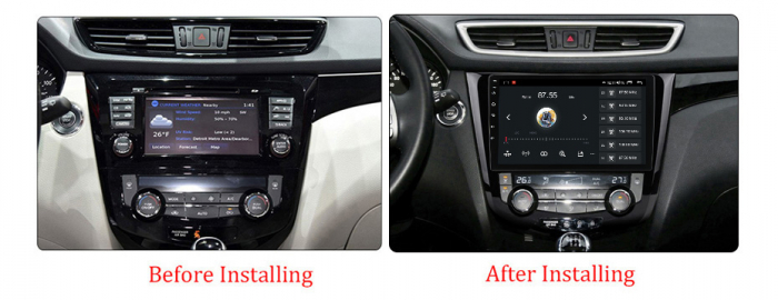 Navigatie dedicata Nissan X-Trail 2013-2017, 4 GB RAM 32 ROM, Android 13, Display QLED, 10", DSP, Carplay, Android Auto, Internet, Youtube , Waze , WI-FI , USB , Bluetooth [5]