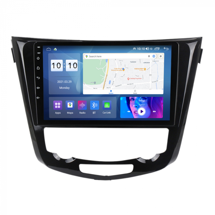 Navigatie dedicata Nissan X-Trail 2013-2017, 4 GB RAM 32 ROM, Android 13, Display QLED, 10", DSP, Carplay, Android Auto, Internet, Youtube , Waze , WI-FI , USB , Bluetooth [4]