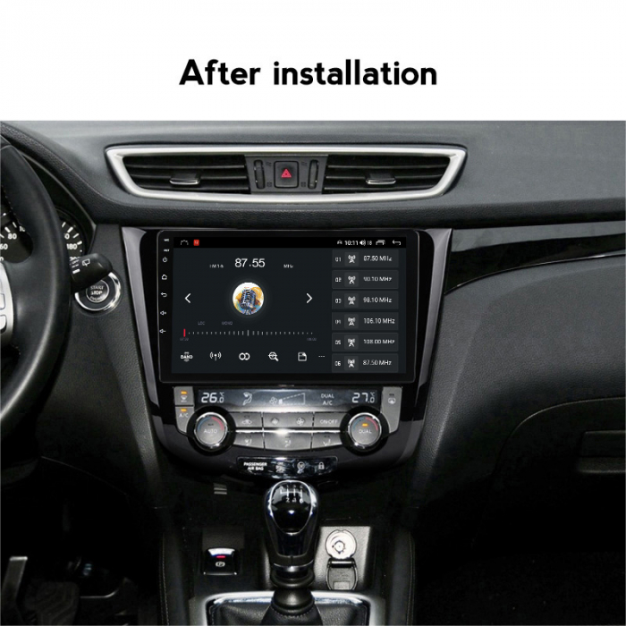 Navigatie dedicata Nissan X-Trail 2013-2017, 4GB RAM 64GB ROM, Octacore, Android 13, Display QLED 10", DSP, Carplay, Android Auto, Internet, Youtube, Waze, WIFI, Bluetooth [7]