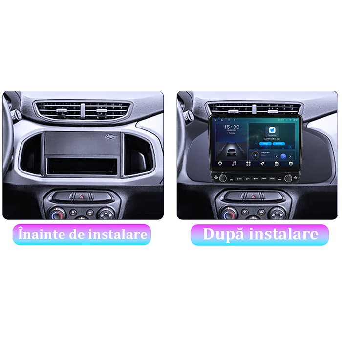 Navigatie dedicata Chevrolet Onix 2012-2019 Tesla cu butoane rotative model 2024, 4GB RAM 64GB ROM, Procesor Quadcore, Android 14, Display QLED 10", DSP, Carplay&Android Auto [6]