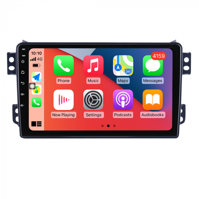 Navigatie dedicata Opel Agila 2007-2014/Suzuki Splash, 4GB RAM 64GB ROM, Octacore, Android 13, Display QLED 9", DSP, Carplay, Android Auto, Internet, Youtube, Waze, WIFI, Bluetooth [4]