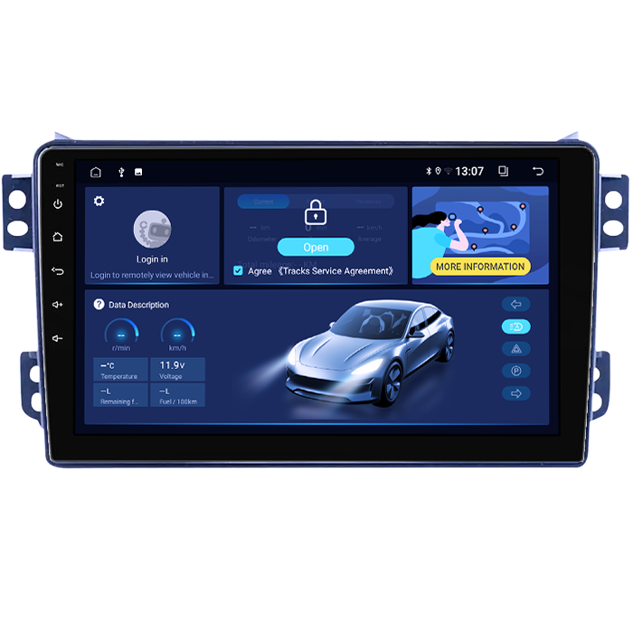 Navigatie dedicata Opel Agila 2007-2014/Suzuki Splash, 8GB RAM 128GB ROM, Octacore, Platforma TS18, Android 13, Display QLED 9”, Suporta camera 360º, DSP, Carplay&Android Auto, SIM 4G, Ventilator Acti [2]