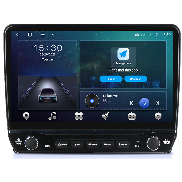 Navigatie dedicata Opel Astra H, Corsa, Meriva, Vectra, Zafira , Tesla cu butoane rotative model 2024, 4GB RAM 64GB ROM, Procesor Quadcore, Android 14, Display QLED 10", DSP, Carplay&Android Auto [6]