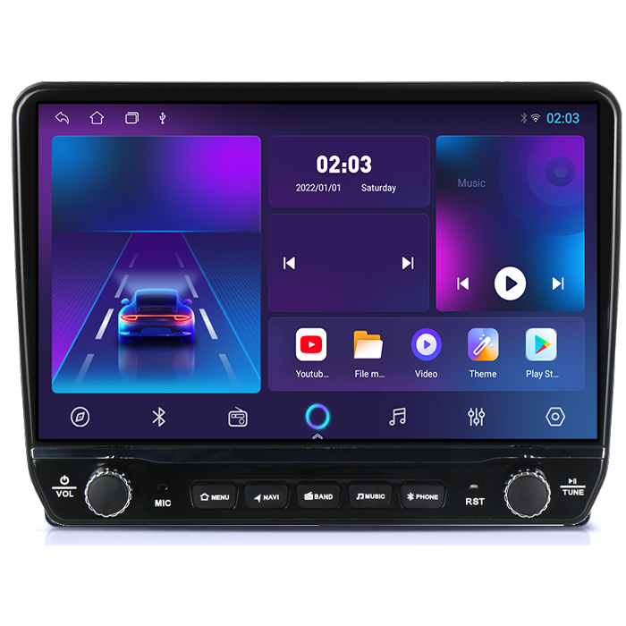 Navigatie dedicata Opel Astra H, Corsa, Meriva, Vectra, Zafira , Tesla cu butoane rotative model 2024, 4GB RAM 64GB ROM, Procesor Quadcore, Android 14, Display QLED 10", DSP, Carplay&Android Auto [5]