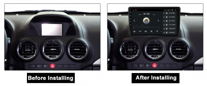 Navigatie dedicata Opel Antara 2006-2017, 4GB RAM 64GB ROM, Octacore, Android 13, Display QLED 9", DSP, Carplay, Android Auto, Internet, Youtube, Waze, WIFI, Bluetooth [7]