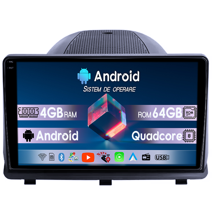 Navigatie dedicata Opel Antara 2008-2013, 2 GB RAM 64GB ROM, Android 14, Display QLED 1K, 9", DSP, Carplay, Android Auto, Internet, Youtube,Waze,WI-FI,USB,Bluetooth [1]