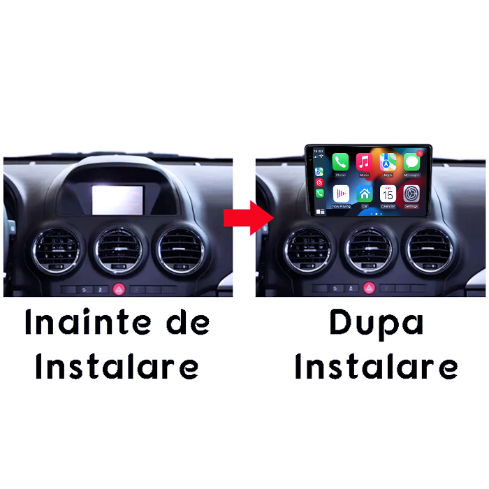 Navigatie dedicata Opel Antara 2008-2013, 4GB RAM 64GB ROM, Procesor Qualcomm Octacore, Android 14, Rezolutie 2K, Display QLED 9", DSP, Carplay&Android Auto, SIM 4G [6]