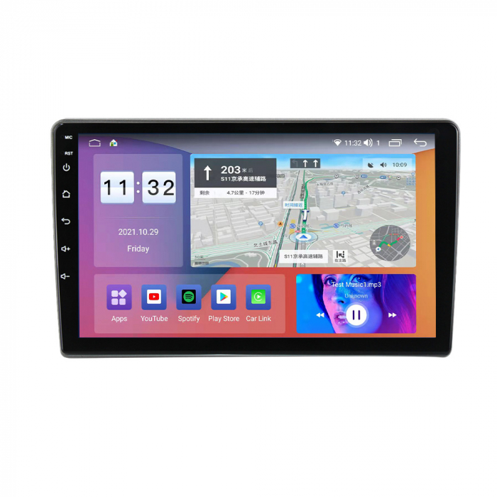Navigatie dedicata Opel Astra H 2004 - 2014, 4 GB RAM 32 ROM, Android 13, Display QLED, 9", DSP, Carplay, Android Auto, Internet, Youtube , Waze , WI-FI , USB , Bluetooth [2]
