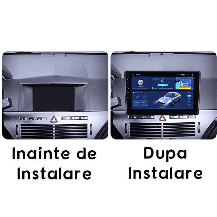 Navigatie dedicata Opel Astra H 2006 - 2014, 4 GB RAM 32 ROM, Android 13, Display QLED  9", DSP, Carplay, Android Auto, Internet, Youtube , Waze , WI-FI , USB , Bluetooth [5]