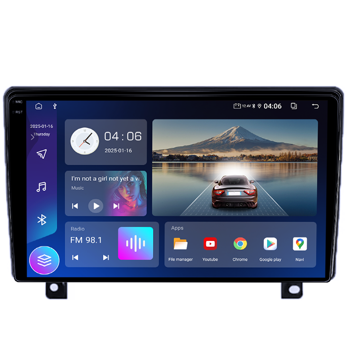 Navigatie dedicata Opel Astra H 2006-2014, 4GB RAM 64GB ROM, Quad Core, Display 9" QLED 1K, Carplay, Android 14, Bluetooth, Magazin Play, Suport Camere AHD [2]