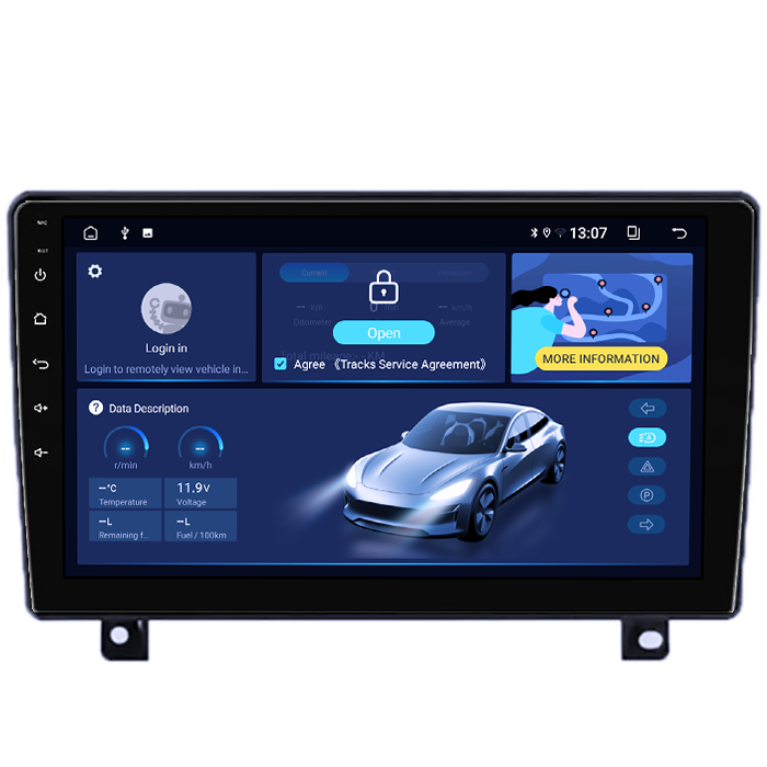 Navigatie dedicata Opel Astra H 2006 - 2014, 8GB RAM 128GB ROM, Octacore, Platforma TS18, Android 13, Display QLED 9”, Suporta camera 360º, DSP, Carplay&Android Auto, SIM 4G, Ventilator Activ [2]