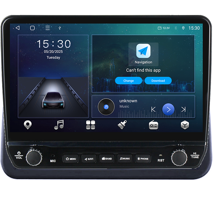 Navigatie dedicata Opel Opel Meriva 2010-2014 Tesla cu butoane rotative model 2024, 4GB RAM 64GB ROM, Procesor Quadcore, Android 14, Display QLED 10", DSP, Carplay&Android Auto [7]