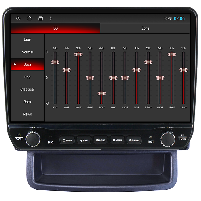 Navigatie dedicata Opel Vivaro 2002-2014 Tesla cu butoane rotative model 2024, 4GB RAM 64GB ROM, Procesor Quadcore, Android 14, Display QLED 10", DSP, Carplay&Android Auto [2]